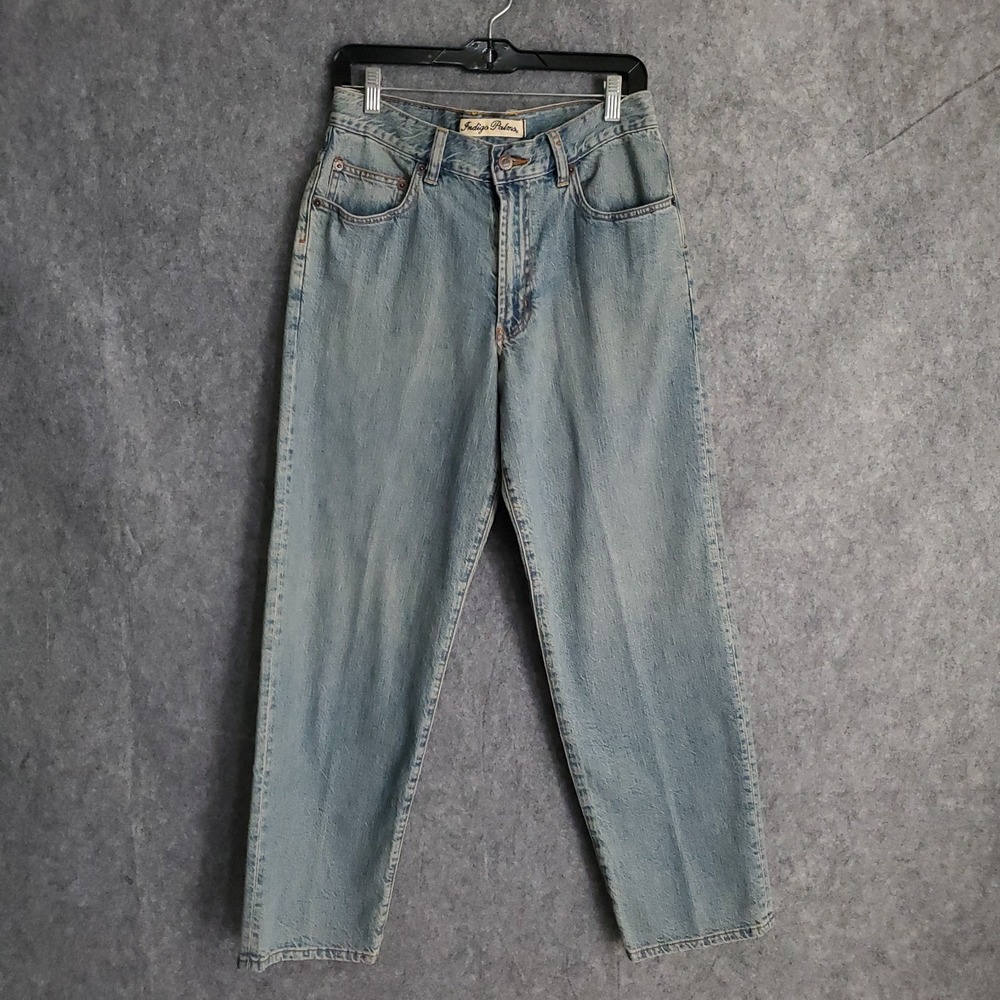 Indigo‎ Palms Vintage Tommy Bahama Denim Mens 30x30 Relaxed Jeans Taper Distress